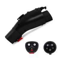 250V Amerikaanse standaard J1772 snelle oplaadadapter voor Tesla Model X Y 3 S werkt met alle J1772 elektrische voertuig