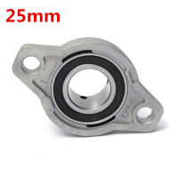25Mm Inner Diameter Zinc Alloy Pillow Block Flange Bearing Kfl005