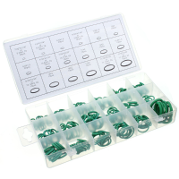 270Pcs 18 Sizes Rubber O Ring Kit Green Metric Sealing O Ring Hnbr Washer Set