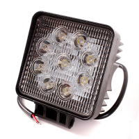 27W 9led Driving Work Flood Light Lamp For Offroad Jeep Truck Boat Suv