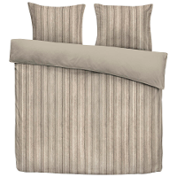 Leen Bakker   Dekbedovertrek Felix   Zand/taupe   200x200/220 Cm   Polyester   Beige#Taupe