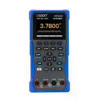 2In1 OWON HDS160 Oscilloscoop Multimeter 60000 Tellingen True RMS 1MHz 1 Kanaal AC DC Spanning Stroom Tester 2.8