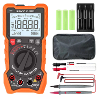 2In1 ZOYI ZT1000R Multimeter Isolatietester 5 Spanningsinstellingen 1000V AC DC True RMS Hoge Precisie Achtergrondverlic