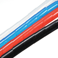 2M Spiral Wire Wrap Tube Manage Cord for PC Computer Home Cable 6 60MM