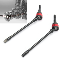 2Pcs 1:10 Front Drive Shaft Cvd For Axial Scx10 Scx10 Ii Rc Car Crawler Parts