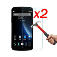 2Pcs 9h Tempered Glass Screen Protector For Doogee X6 / X6 Pro