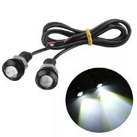2PCS 9W 12V 5730 Eagle Eye 18MM LED licht DRL Dagrijverlichting Backup Lichten