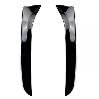 2Pcs Achterruit Zijspoiler Spoiler Canard Canards Splitter Glanzend Zwart Voor VW Passat B7 Wagon/Alltrack 2011 2015