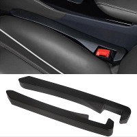 2PCS Auto Stoel Lekvrije Plug Strip Stoelopbergdoos Auto Stoelspleet Plug Auto Stoelspleetvuller met Riem Gatjes Voor St