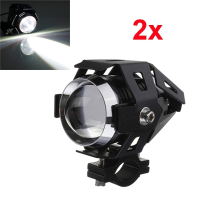 2Pcs Cree U5 Motorcycle Led Headlight 3000lm Waterproof Hi/lo High Power Spot Light
