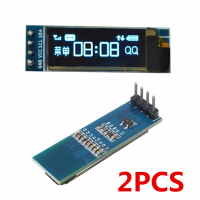 2Pcs Geekcreit® 0.91 Inch 128x32 Iic I2c Blue Oled Lcd Display Diy Oled Module Ssd1306 Driver Ic Dc 3.3V 5v For Arduino Pic