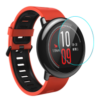 2Pcs Hat Prince 9H Anti Shatter Tempered Glass Screen Protector Film For Xiaomi Huami Amazfit