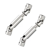 2PCS JXC LR1801 1/18 Rock Crawler RC Auto Upgrade Onderdelen Alloy Drive Shaft Off Road Truck Voertuigen Modellen Reserv