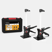 2 Stuks Arbeidsbesparende Armjack Multi Functionele Heftool 13 Inch Legeringen Staal 440 Pounds Capaciteit Verstelbare H