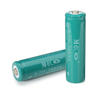 2Pcs Meco 3.7V 3000mah Rechargeable 18650 Li Ion Battery