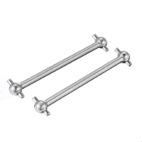 2PCS Metalen Achter Dogbones Aandrijfas voor HBX 16889 1/16 RC Auto Voertuigen Reserveonderdelen M16106