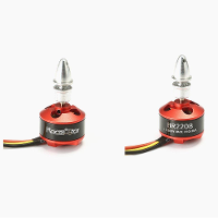 2PCS Racerstar BR2208 1100KV 2 4S Borstelloze motor Voor RC Modellen