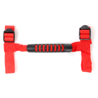 2Pcs Red Roll Bar Grab Handle Grip Holder For Ultimate Jeep Wrangler Jk All Year