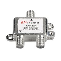 2Pcs Satellite Diplexer Sat Splitter Cable Satellite Tv