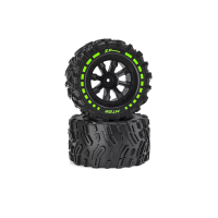 2PCS ZD Racing MT09 1/9 Brushless Monster Truck RC Car Parts Wheels Tires Wheelie Bar Assembly Vehicles Models Spare Acc
