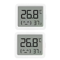 2St XIAOMI 3 Mijia Slimme Temperatuur Humidity Sensor Mini 0°C 60°C Bereik Bluetooth 5.0 Hoge Precisie Compacte Hygromet