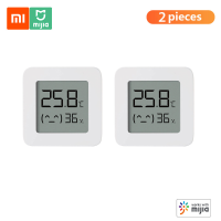 [2STUKS] XIAOMI Mijia Bluetooth compatibele Thermometer 2 Draadloze Slimme Elektrische Digitale Hygrometer Thermometer W