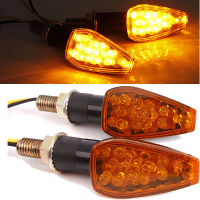 2X 15 Led Motorcycle Motorbike Turn Signal Indicators Light Lama E11