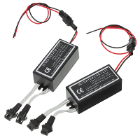 2X Spare Car Angel Eyes Light Halo Rings Ccfl Inverter