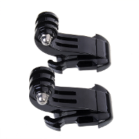 2X Vertical Surface J Hook Buckle For Sjcam Sj4000 Sj5000 M10 Sj5000x X1000 Gopro