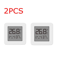 2X Xiaomi Mijia Slimme LCD scherm Digitale Thermometer 2 Bluetooth Temperatuurvochtigheidsensor Vochtigheidsmeter Mijia