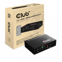 Club 3D 3 naar 1 HDMI Switch