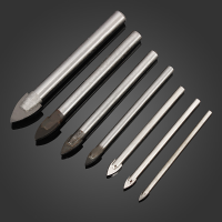 3 12Mm Alloy Triangle Tip Glass Drill Tile Cermic Drill Triangle Drill