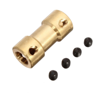 3.17Mm 3.17Mm Brass Coupler Spindle Motor Shaft Coupling Connector for EleksMill Engraver CNC Router