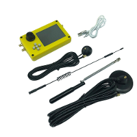 3.2 Inch Touch LCD HackRF One+PortaPack H2+0.5Ppm TXCO SDR radio + Firmware Met Plastic Shell Battery Binnen Voor Ham Ra