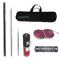 3.5 50MHz 80M 6M 10 band 100W HF draagbare kortegolf GP antenne 10 band buitenkortegolf antenne voor HF kortegolf radio