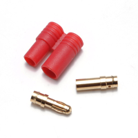 3.5Mm Gold Plated Banana Plug With Belt Sheath