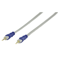 3,5Mm jack kabel male male deluxe [diverse lengtes]
