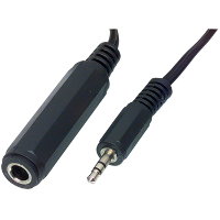 3.5Mm stereo jack plug   6.35Mm stereo jack socket