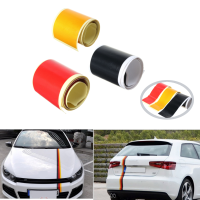 3.6M Car Pvc Sticker Germany Flag Stripes Decal Self Adhesive Removable