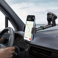 3 7 Inch Scherm Auto Dashboard Mobiele Telefoon Navigatie Houder Auto Mobiele Telefoon Houder met Intrekbare Zuignap