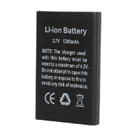 3.7V 1300mAh Li ion Battery For Zastone ZT 2R Walkie Talkie