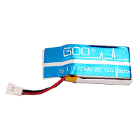 3,7V 720mAh Batterij voor XK K123 K124 V931 6CH Borstelloze RC Helikopter