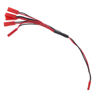 3.7V Li Po Battery Jst Plug 1 To 5 Charging Cable For V959 V212 V222