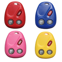 3 Button Entry Remote Key Fob Shell Case Pad For Gm