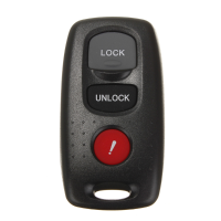 3 Button Remote Key Case Fob Shell For Mazda 3 6 Mpv Protege 5
