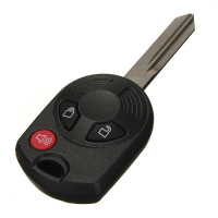 3 Button Remote Key Keyless Entry Combo Fob Uncut Blade For Ford