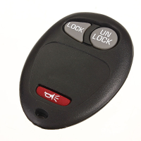 3 Buttons Keyless Entry Remote Key Fob Transmitter For Chevrolet Gmc