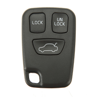 3 Buttons Remote Key Fob Case Shell Cover For Volvo