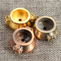 3 Colors Mini Copper Burner Portable Incense Aromatherapy Holder