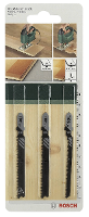Bosch Accessories 2609256788 3 delig Decoupeerzaagbladen set met T schacht 3 stuk(s)